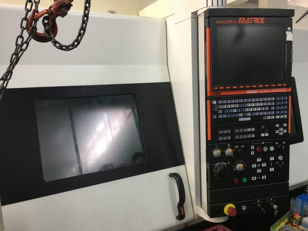 CNC5軸複合旋盤　ヤマザキマザック製