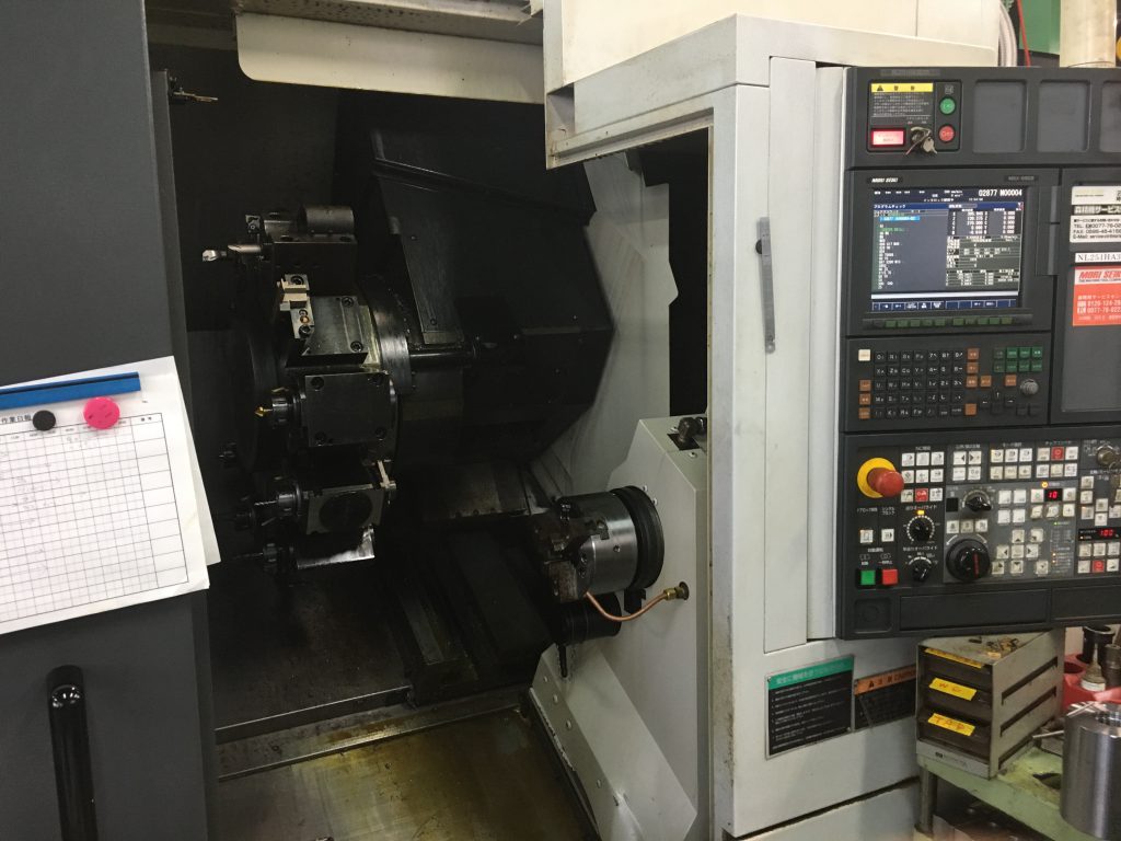 CNC複合旋盤（森精機　NL2500）